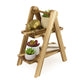 La Cuisine Accessories One Size / Wood La Cuisine - 2-Tier Serving Tray