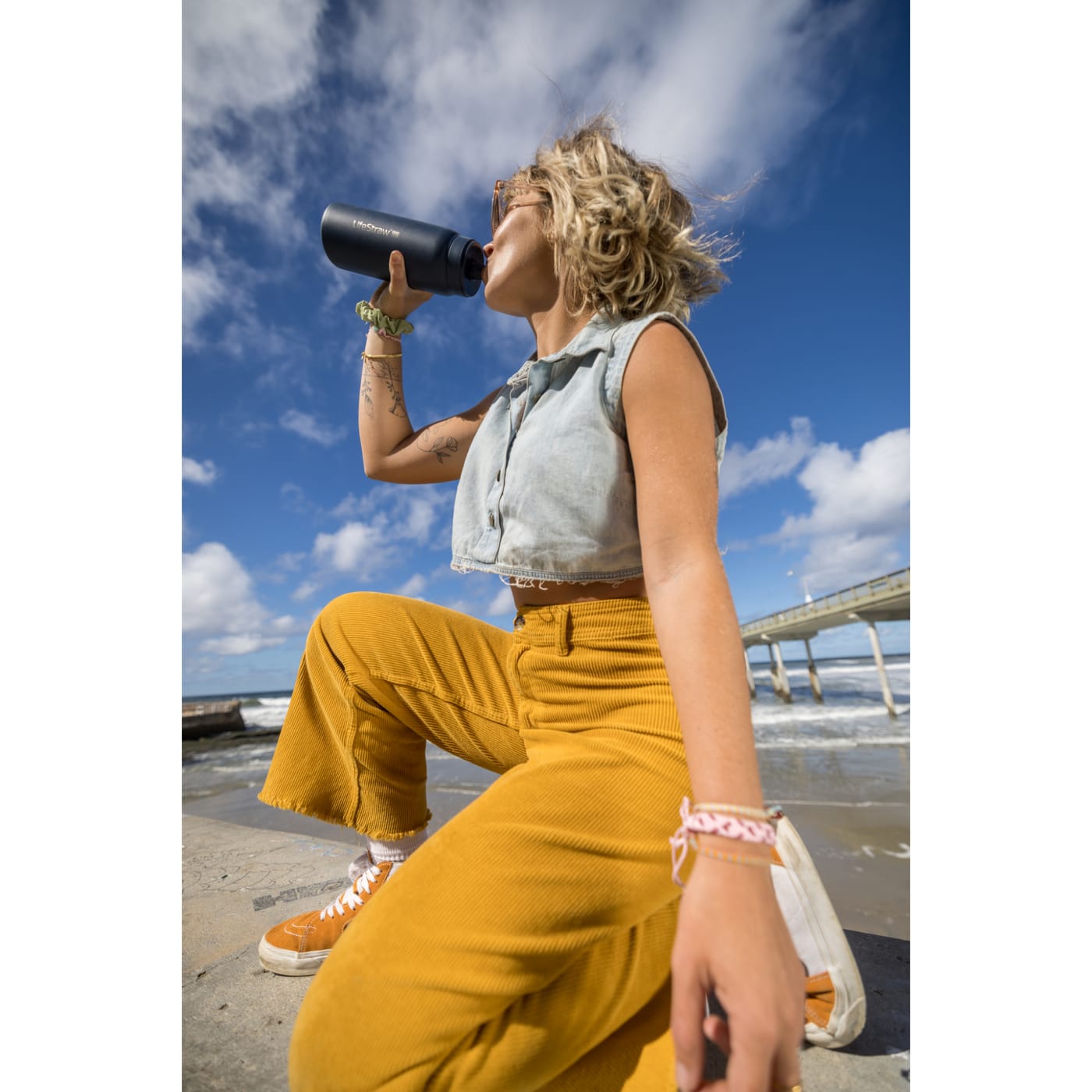 LifeStraw - Go Series Stainless Bottle 24oz
