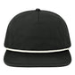 LOCALE Headwear Adjustable / Black/White LOCALE - Unstructured Rope Cap