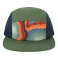 LOCALE Headwear Adjustable / Dark Topo LOCALE - Five-Panel Camper Hat