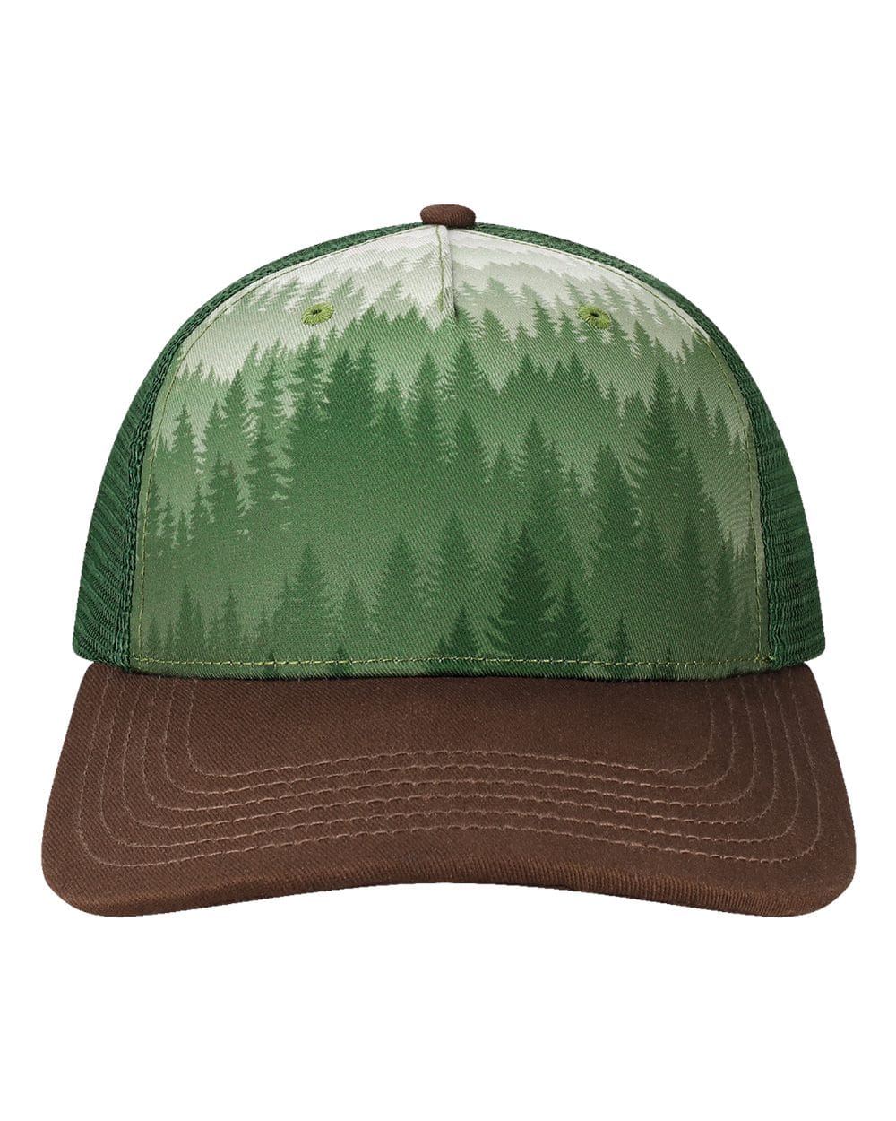 LOCALE Headwear Adjustable / Faded Forest/Brown LOCALE - Trucker Cap