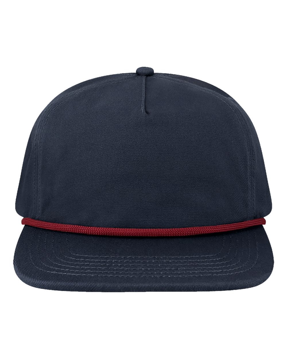 LOCALE Headwear Adjustable / Navy/Maroon LOCALE - Unstructured Rope Cap