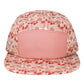 LOCALE Headwear Adjustable / Rose Wavy Tree LOCALE - Five-Panel Camper Hat