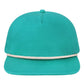 LOCALE Headwear Adjustable / Teal/White LOCALE - Unstructured Rope Cap