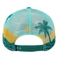 LOCALE Headwear LOCALE - Plain Front Five-Panel Trucker Cap