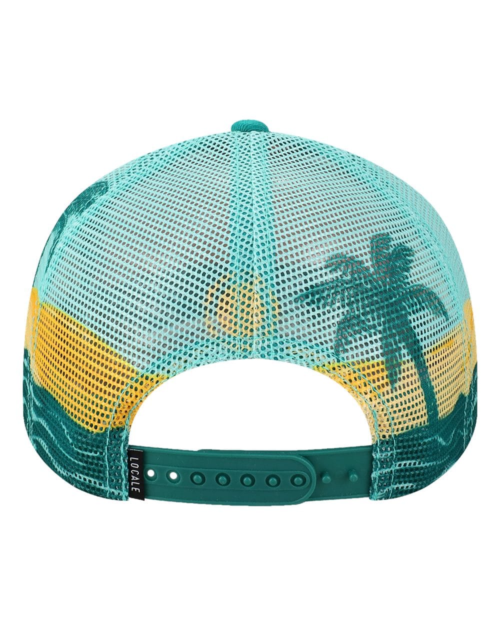 LOCALE Headwear LOCALE - Plain Front Five-Panel Trucker Cap