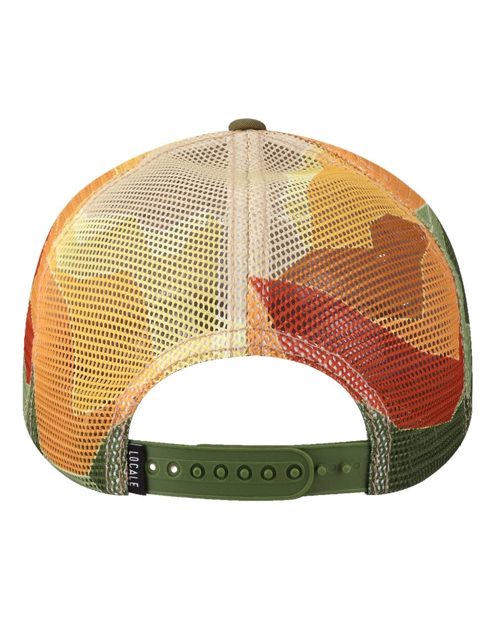 LOCALE Headwear LOCALE - Plain Front Five-Panel Trucker Cap