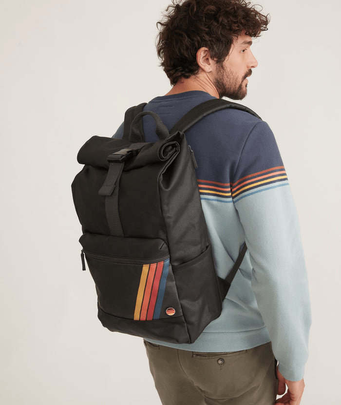 Marine Layer Bags One Size / Phantom Marine Layer - Roll-Top Backpack