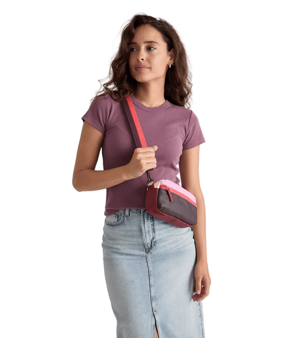 Marine Layer Bags One Size / Wine Colorblock Marine Layer - Colorblock Fanny Pack