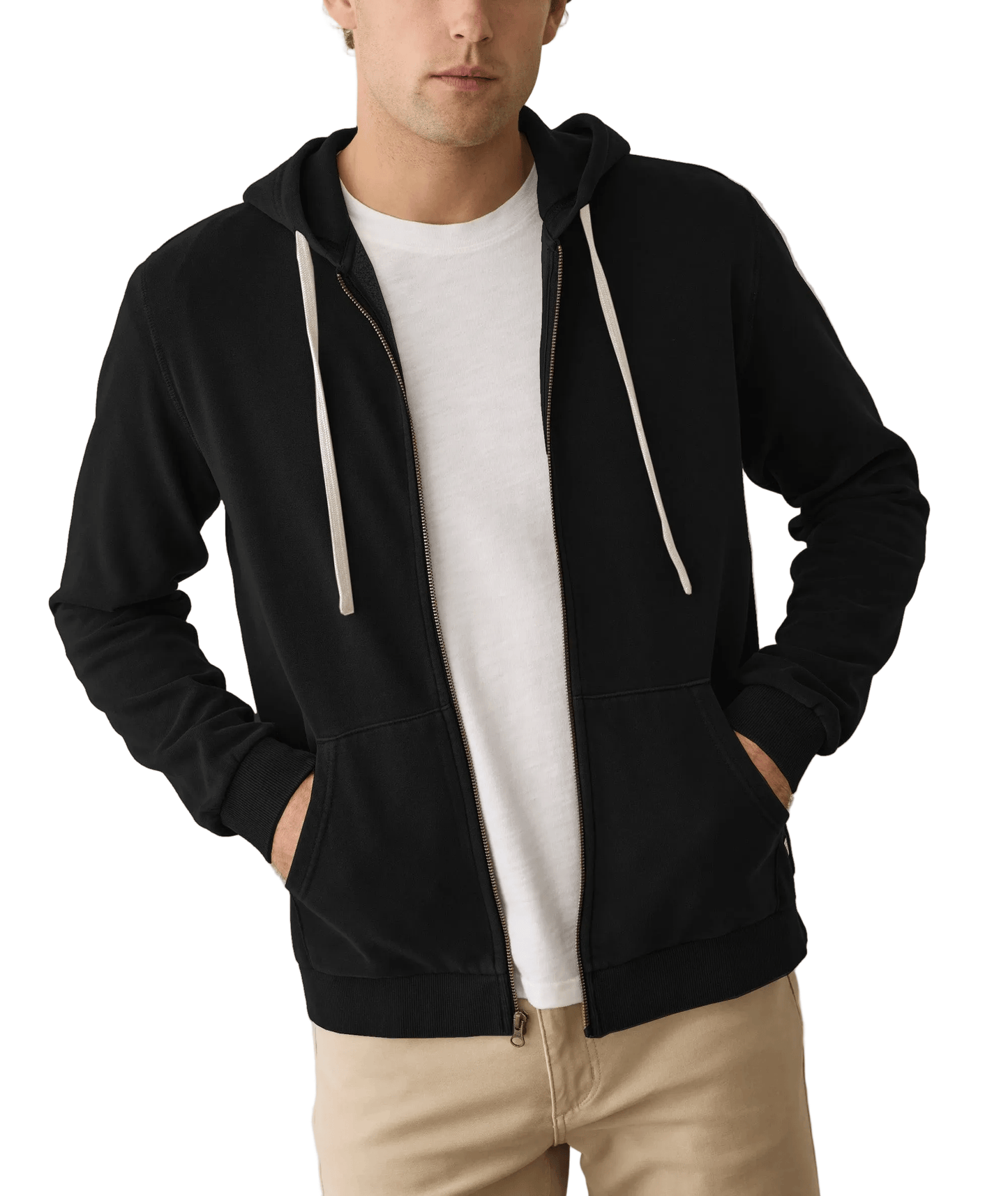Marine Layer Sweatshirts S / Black Marine Layer - Men's Cloud 9 Full-Zip Hoodie