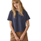 Marine Layer T-Shirts XS / Mood Indigo Marine Layer - Women's Cloud 9 Jersey Tee