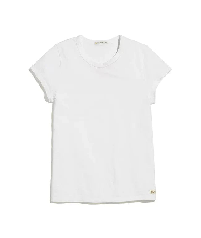 Marine Layer T-shirts XS / White Marine Layer - Women's Signature Crew