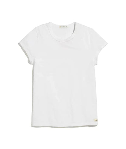 Marine Layer T-shirts XS / White Marine Layer - Women's Signature Crew