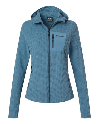Marmot Fleece XS / Summer Storm Marmot - Women's Air Fleece Hooded Jacket