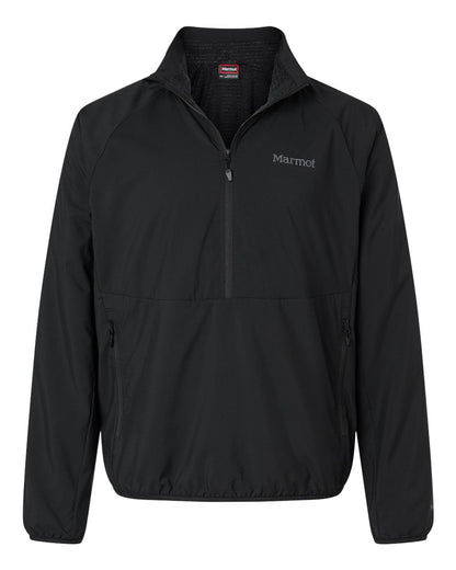 Marmot Outerwear S / Black Marmot - Men's Aerothermal Soft Shell Quarter-Zip Pullover