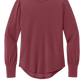 Mercer+Mettle Knit Top XS / Rosewood Mercer+Mettle - Women's Stretch Jersey Long Sleeve Blouson Top