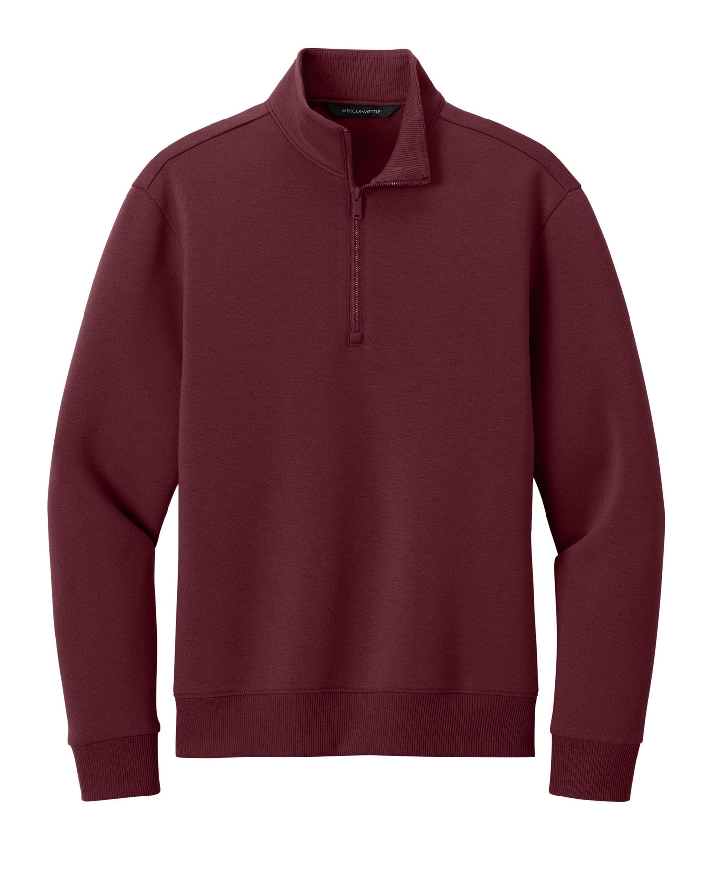 Mercer+Mettle Layering XS / Burgundy Mercer+Mettle - Men's Soft Spacer 1/4-Zip