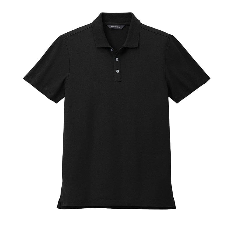 Mercer+Mettle Polos XS / Deep Black Mercer+Mettle - Men's Stretch Pique Polo
