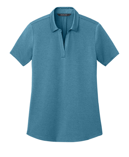 Mercer+Mettle Polos XS / Harbor Blue Heather Mercer+Mettle - Women's Recharge Jersey Polo