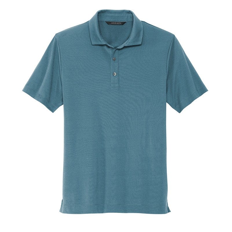 Mercer+Mettle Polos XS / Parisian Blue Mercer+Mettle - Men's Stretch Jersey Polo