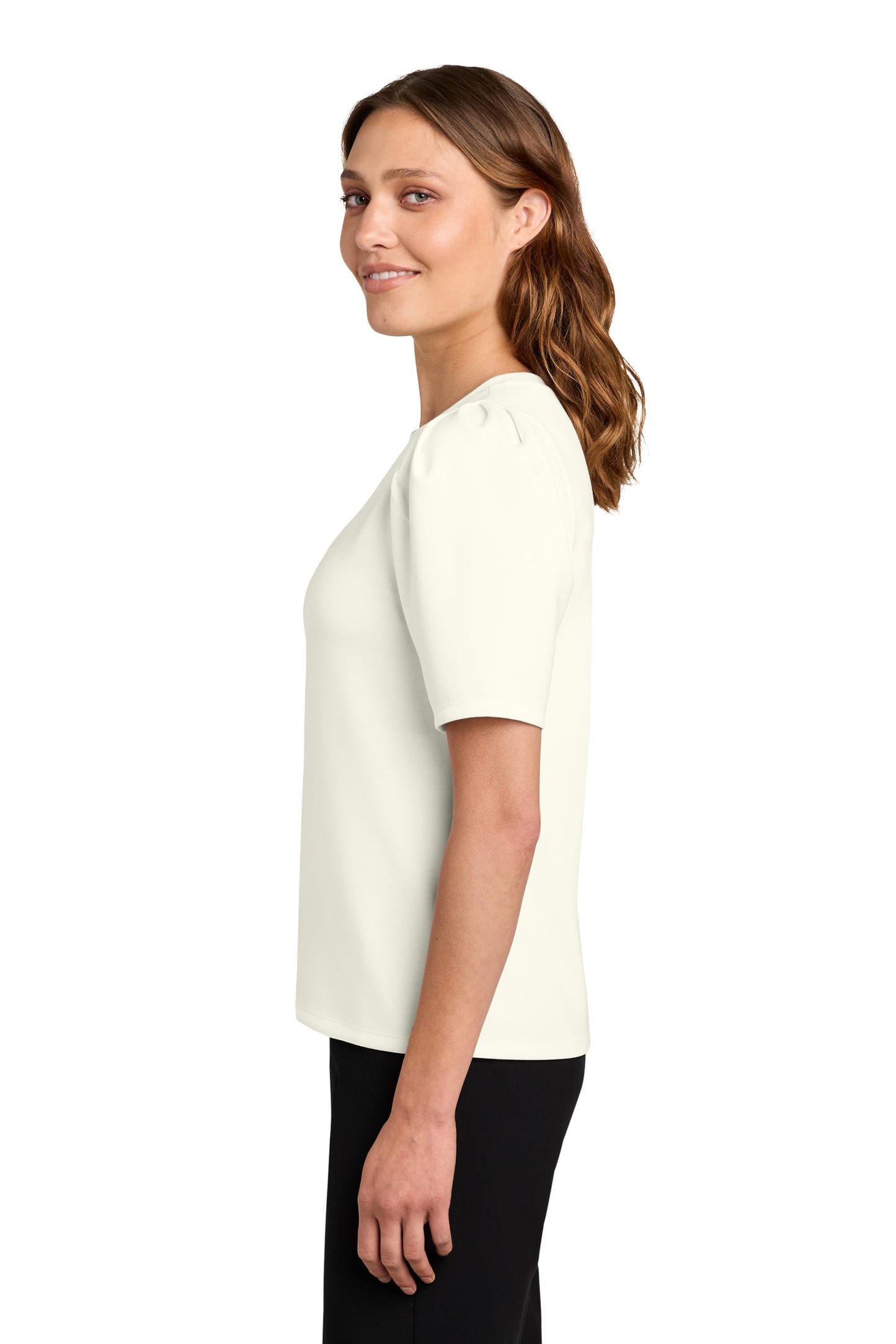 Mercer+Mettle Specialty Knits Mercer+Mettle - Women’s Short Sleeve Lite Spacer Top