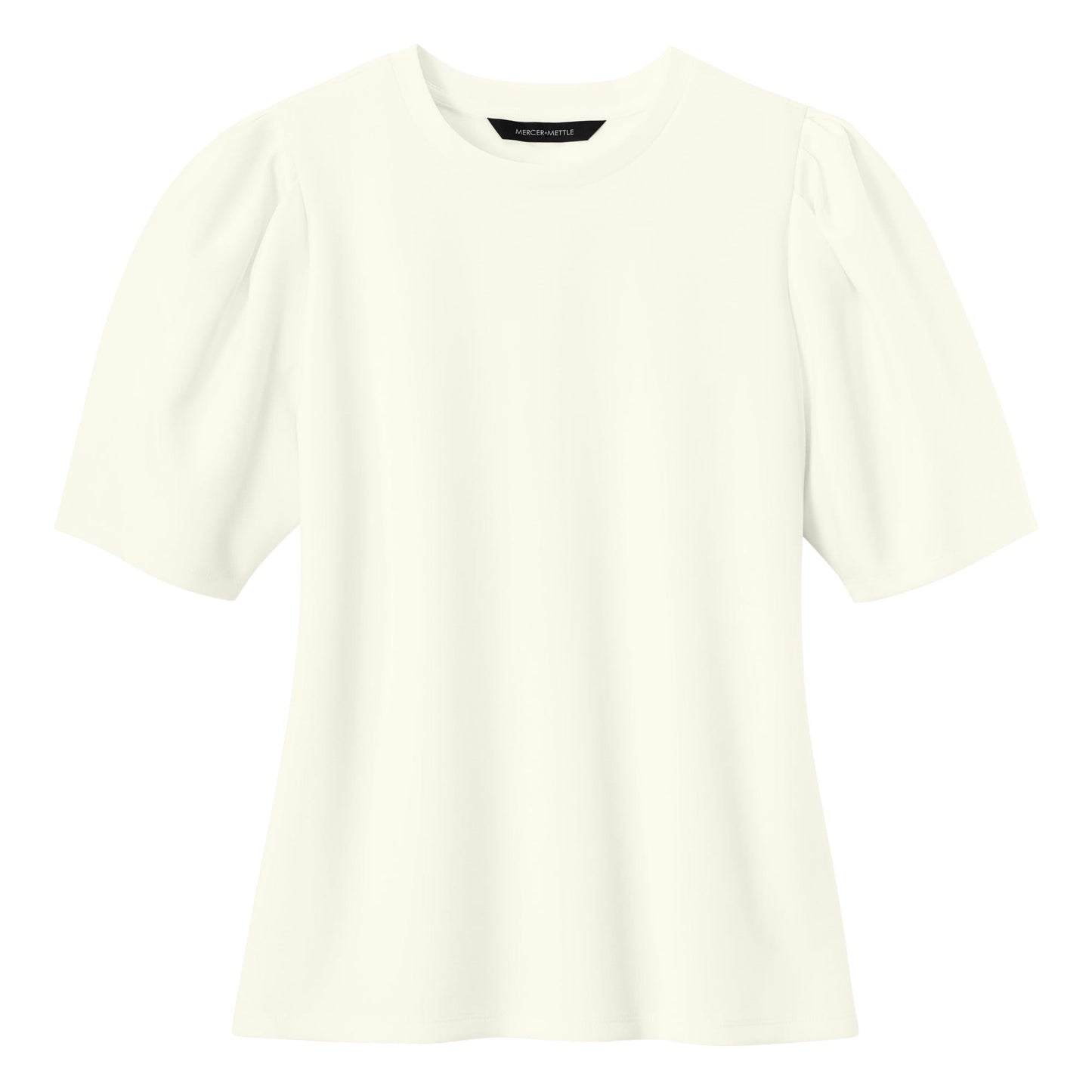 Mercer+Mettle Specialty Knits XS / Ivory Chiffon Mercer+Mettle - Women’s Short Sleeve Lite Spacer Top