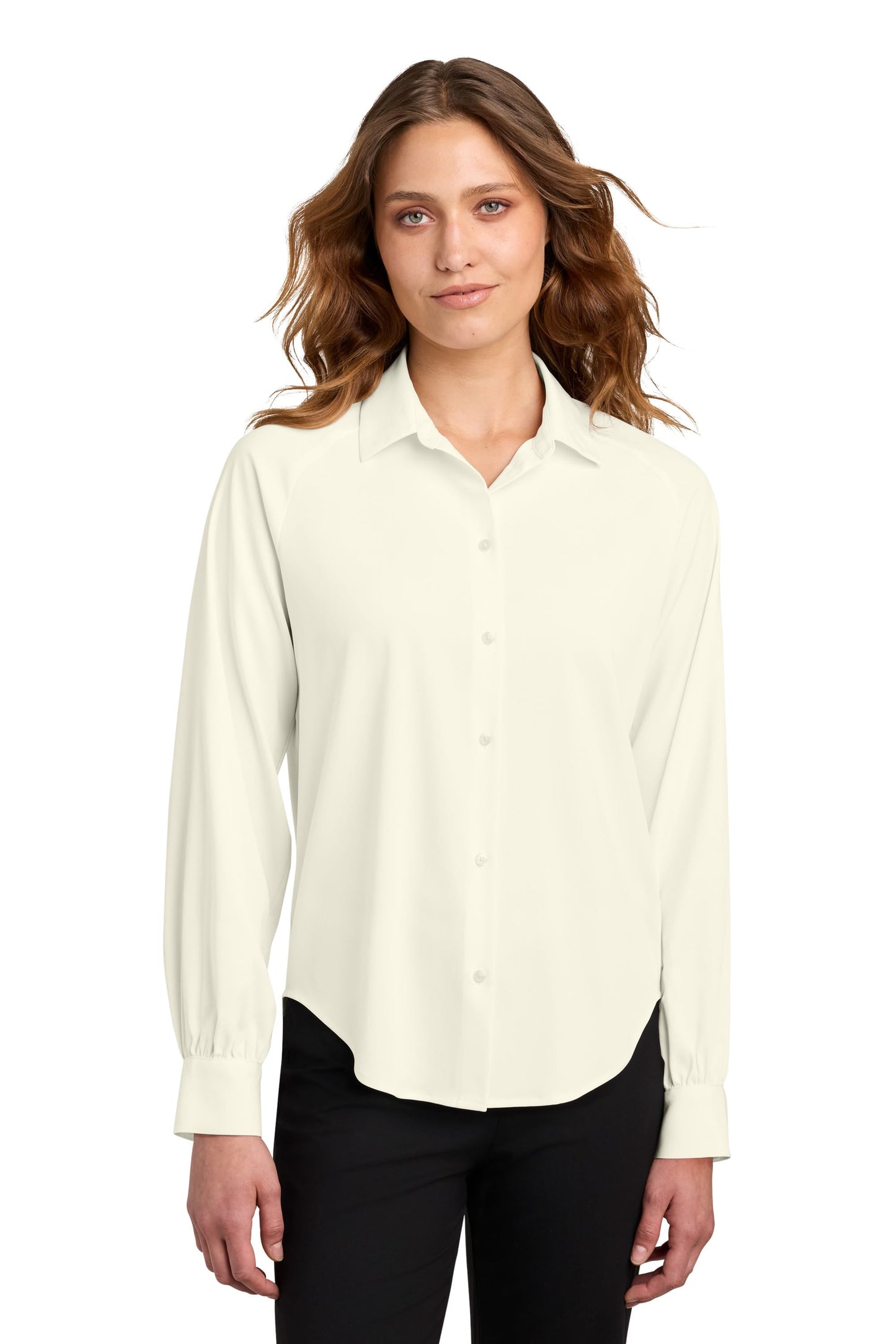Mercer+Mettle Woven Shirts Mercer+Mettle - Women’s Long Sleeve Buttery Soft Blouse