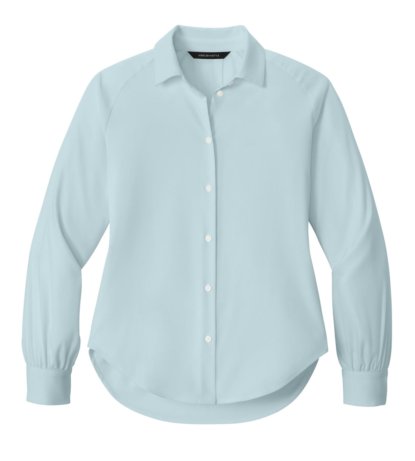 Mercer+Mettle Woven Shirts XS / Celestial Blue Mercer+Mettle - Women’s Long Sleeve Buttery Soft Blouse