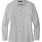 Mercer+Mettle Woven Shirts XS / Gusty Grey End on End Mercer+Mettle - Women's Long Sleeve Stretch Woven Shirt