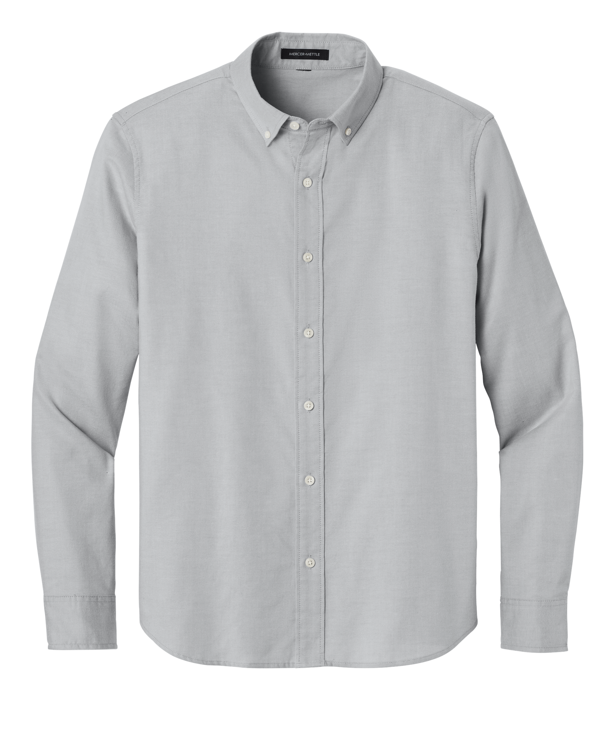 Mercer+Mettle Woven Shirts XS / Gusty Grey Mercer+Mettle - Men's Long Sleeve Modern Oxford Shirt