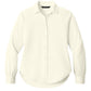 Mercer+Mettle Woven Shirts XS / Ivory Chiffon Mercer+Mettle - Women’s Long Sleeve Buttery Soft Blouse