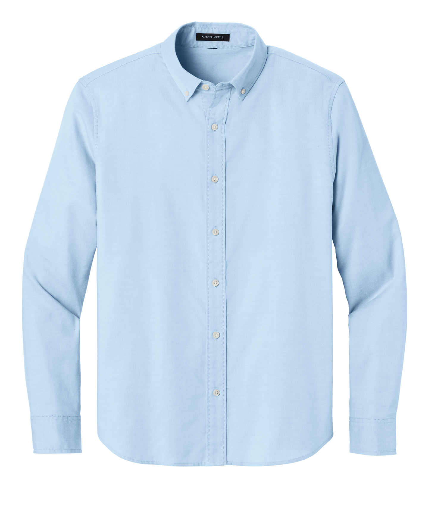 Mercer+Mettle Woven Shirts XS / Light Blue Mercer+Mettle - Men's Long Sleeve Modern Oxford Shirt