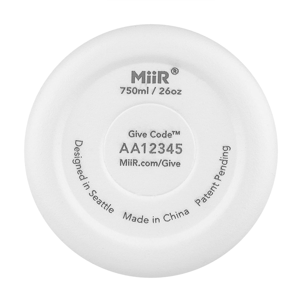 Miir Drinkware 25oz / White Powder MiiR - Vacuum Insulated Wine Bottle 25oz