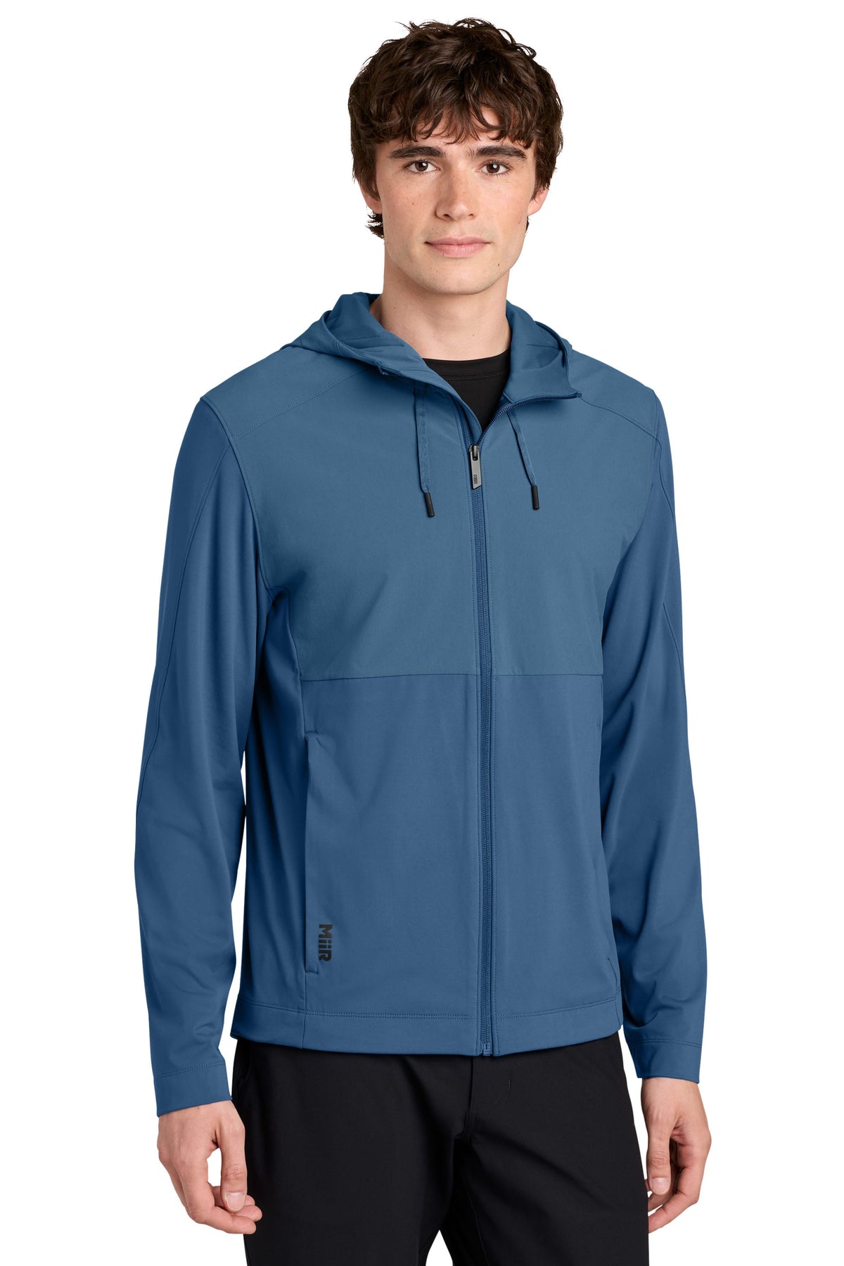 MiiR Layering MiiR - Men's Kivu Hybrid Full-Zip Hooded Jacket