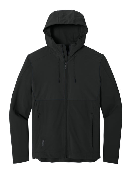 MiiR Layering XS / Pitch Black MiiR - Men's Kivu Hybrid Full-Zip Hooded Jacket