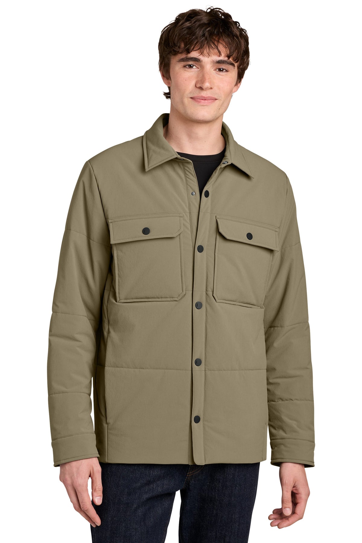 MiiR Outerwear MiiR - Men's Sashiko Stretch Puffy Shacket