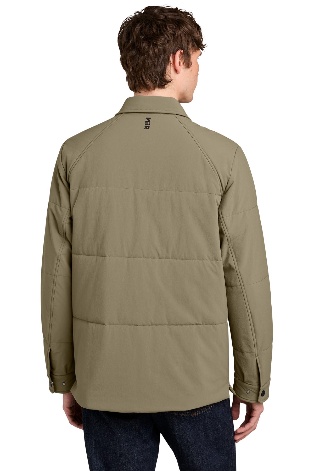 MiiR Outerwear MiiR - Men's Sashiko Stretch Puffy Shacket