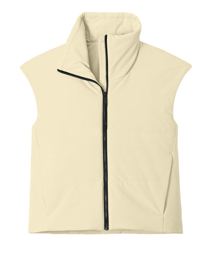 MiiR Outerwear XS / Alabaster MiiR - Women's Sashiko Stretch Puffy Vest