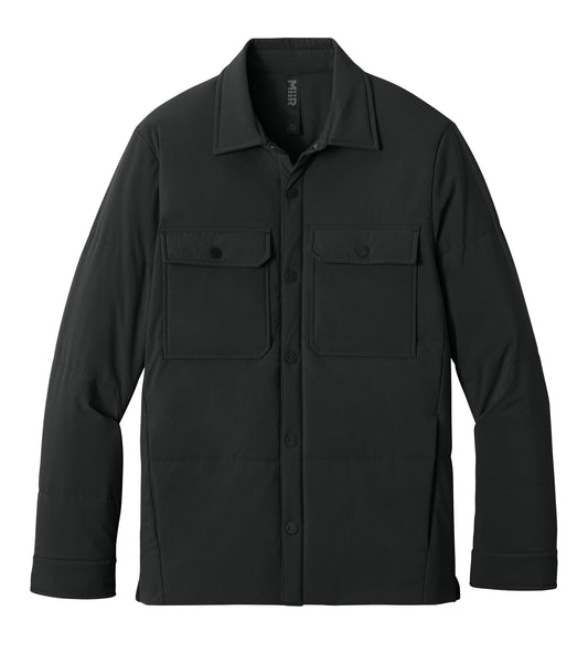 MiiR Outerwear XS / Pitch Black MiiR - Men's Sashiko Stretch Puffy Shacket