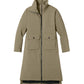 MiiR Outerwear XS / Truffle MiiR - Women's Sashiko Stretch Puffy Long Jacket