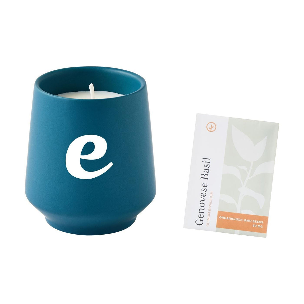 Modern Sprout Outdoor & Leisure One Size / Blue/Basil Modern Sprout - Rooted Candle
