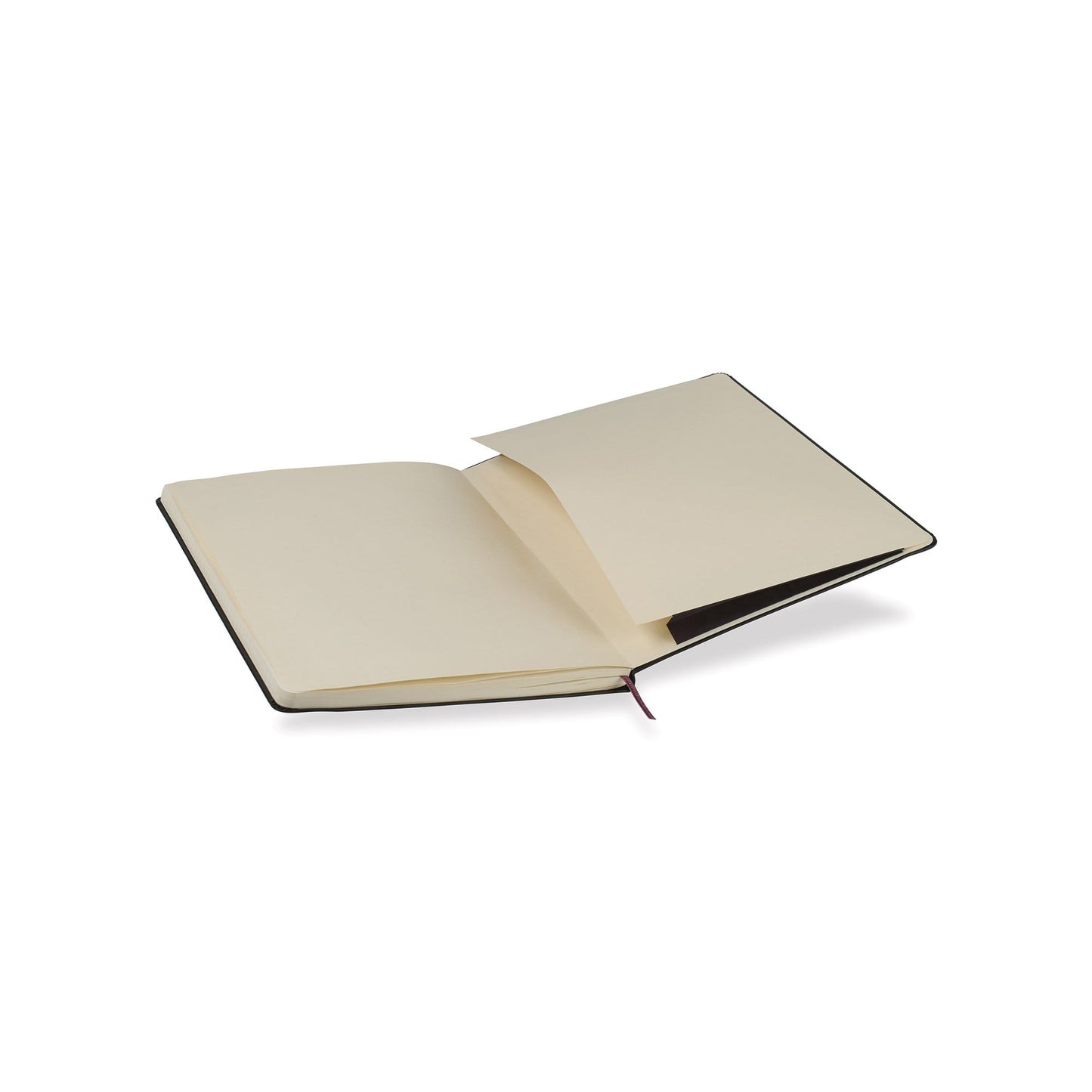 Moleskine Accessories One Size / Black Moleskine - Hard Cover Extra Large Double Layout Notebook (7.5" x  9.75")