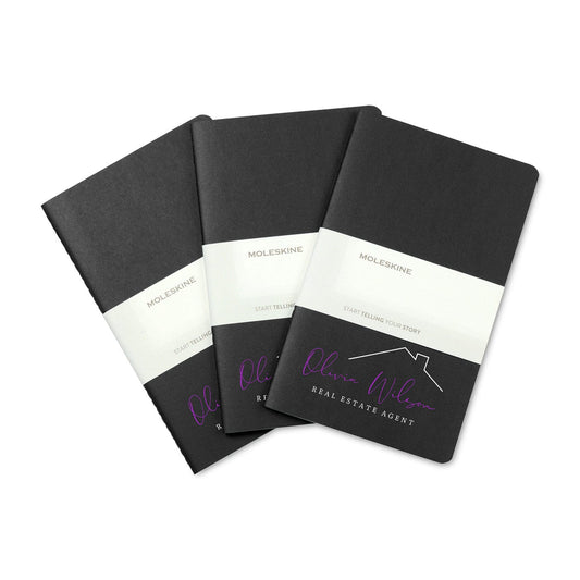 Moleskine Journals & Notebooks One Size / Black Moleskine - Cahier Ruled Pocket Journal 3-Pack