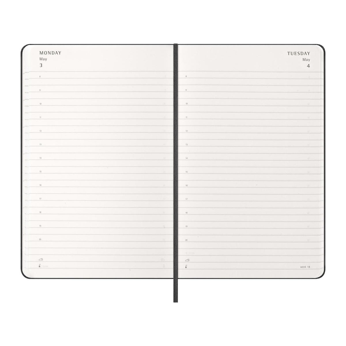 Moleskine - Hard Cover Large 12-Month Daily 2027 Planner