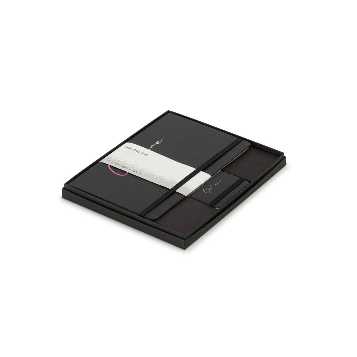 Moleskine - Large Notebook and Mini Notebook Charm Gift Set