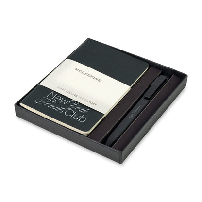 Moleskine Journals & Notebooks One Size / Black Moleskine - Pocket Cahier and GO Pen Gift Set