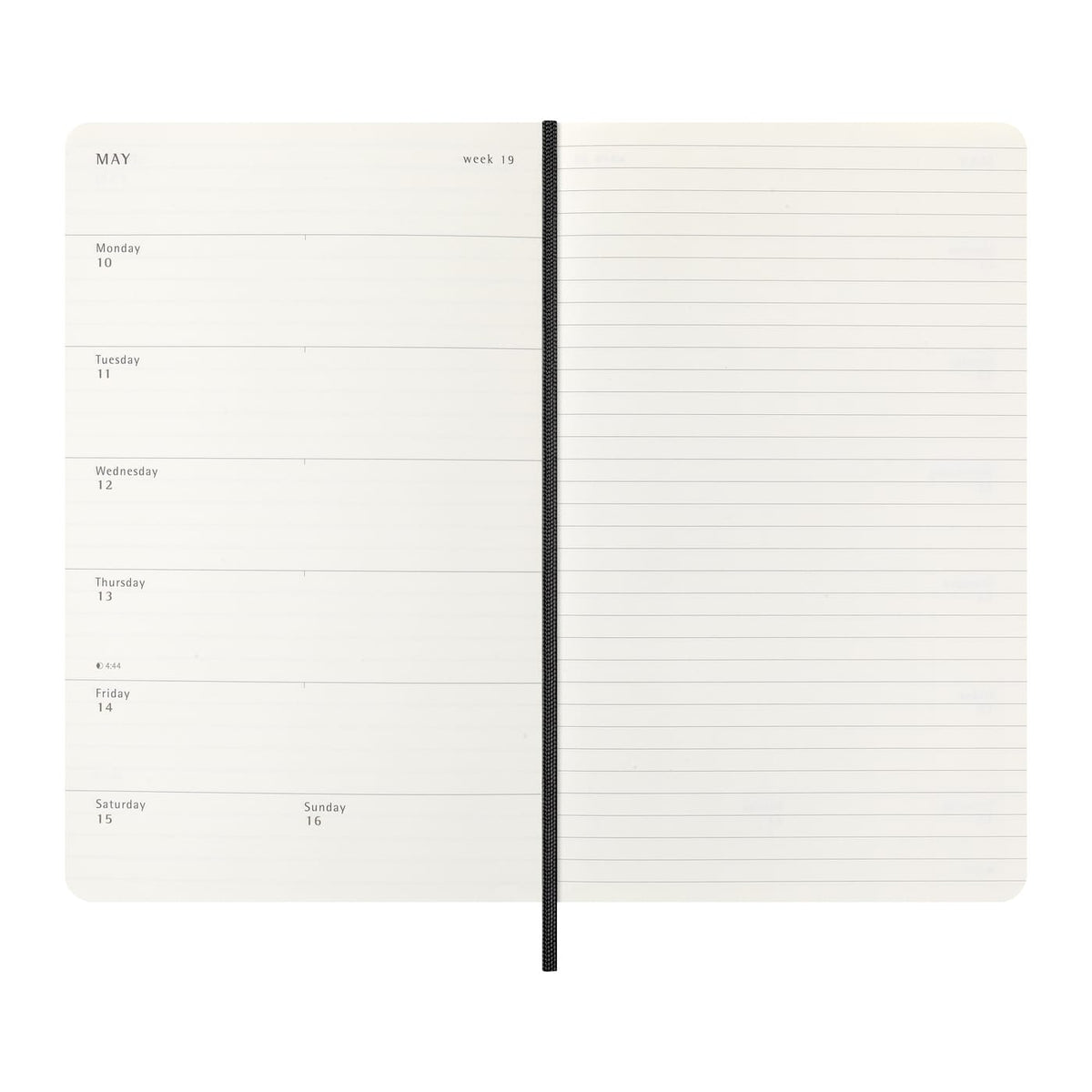 Moleskine - Soft Cover Large 12-Month Weekly 2027 Planner
