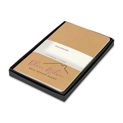 Moleskine Journals & Notebooks One Size / Kraft Moleskine - Large Cahier Gift Set