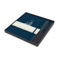 Moleskine Journals & Notebooks One Size / Sapphire Blue/Sapphire Blue Moleskine - Hard Cover X-Large Notebook and GO Pen Gift Set