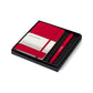 Moleskine Journals & Notebooks One Size / Scarlet Red Moleskine - Hard Cover Pocket Notebook and GO Pen Gift Set
